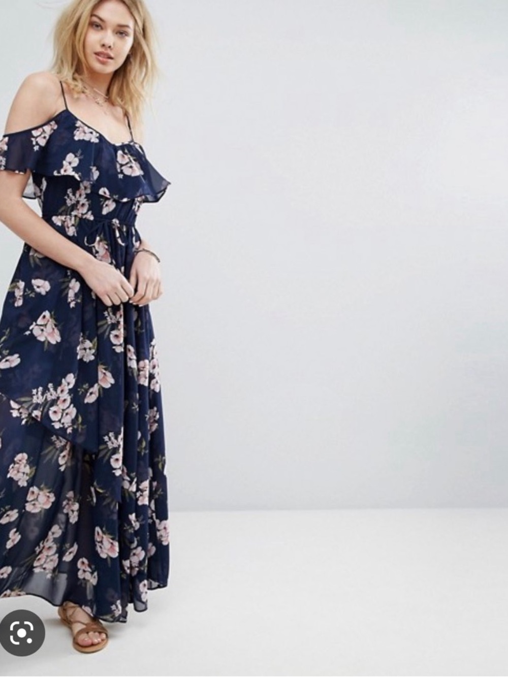 Abercrombie and Fitch Women's Maxi Dress- Size Small